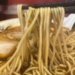ラーメン魁力屋 - 麺アップ