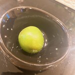 すし おおまさ - 青梅シロップ漬け