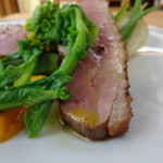 ボータン - フランス産鴨胸肉のソテーの鴨アップ
      