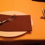 Aux delices de dodine - テーブルセッティング