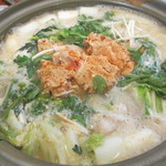 谷中 鳥よし - 鍋煮えてきた