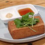 Hathor - オーダー後に揚げる厚揚げ