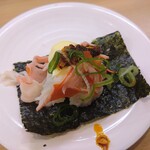 河童壽司 盛岡北山店 - かにカマラー油マヨ包み