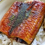 ゆで太郎 - 添えられた「タレ」と「山椒」をかけていただきます(^_^)d