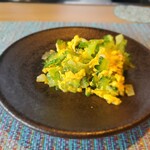 宮古牛鉄板焼 ユキシオステーキ - ゴーヤーチャンプルー