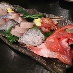 魚人 - 刺身盛り合わせん(///ω///)♪