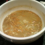 麺屋縁道 - スープ割り