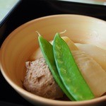 Nihon Ryouri Yukuri - ●煮物　（新馬鈴薯オランダ煮饅頭、鰊柔煮、筍）