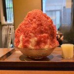 彩夏 - いちごみるく氷　1,550円