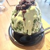 ペンギン屋 - 抹茶のかき氷