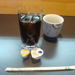 Kappou Tenhide - 2009.12.10 撮影 アイスコーヒー & お煎茶