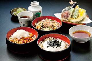 Gensui - 天ぷらが付く天三膳そば2,000円