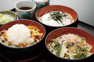 Gensui - 割子三膳そば1,300円