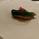 ラ・ブランシュ - ヤリイカのズッキーニ詰め