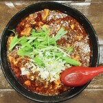 ラーメン 麻辣 - 麻婆麺880円&味玉丼300円