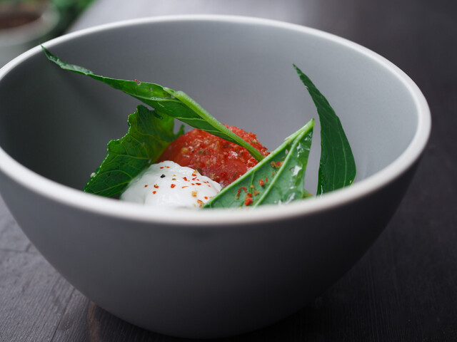 ふるさと納税 河南町 ABITACOLOの河南町野菜のコース料理チケット 2名様分 MENU - 北浜の創作イタリア料理 アビタコロ