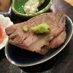 石まつ　三代目 - お肉にわさびが合います。