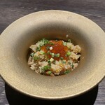 中国菜 KHAOS - 炒飯(いくらと鮑)
