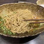 中華そば くにまつ - 20回混ぜ混ぜしました