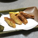 酒と肴 あわ壱 - ■手羽皮ぎょうざ ￥540