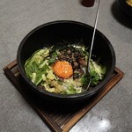 酒と肴 あわ壱 - ■石焼牛タン焼き飯 ￥780