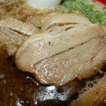 京都 五行 - チャーシュー（醤油とんこつ麺）