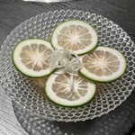 焼肉うしふじ - かぼす冷麺