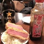 仲よし食堂 - ハムカツ