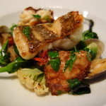 長崎五島列島産ハタ 大粒アサリと春野菜のオーブン焼き