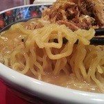 こだわりの麺屋　六本木らーめん - 札幌味噌ラーメンの麺みたい