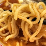 蒙古タンメン中本 - 麺アップ