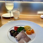 アルバロンガ - 前菜の盛り合わせ