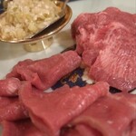 焼肉恩匠 - 牛タン盛り合わせ