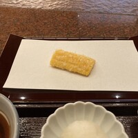 京都祇園 天ぷら八坂圓堂 - とうもろこし