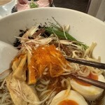 酒肴場 屯 - 茗荷、芽ねぎのほかとびっこたっぷり