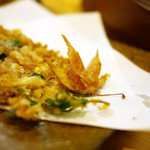 一夢庵 - 季節のものをかき揚げに