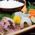 飯場 - 刺身定食【2013年11月】