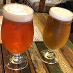 江坂イタリアン ラッポルティ - ウワサのカンパリビール