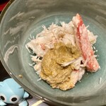 雅醸 - 毛蟹の身とミソ　手間がかかってます
      日本酒に合うことこの上ない