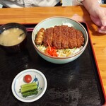 滝見の湯 - 低温熟成　厚切りソースかつ丼