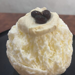 こひる庵 - 味見氷みそクリーム　200円