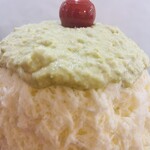 こひる庵 - この少々粒感残るクリームが食べやすくて好き！
