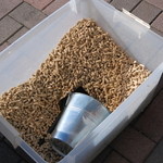 ピッザピッザピッザ - 圧縮木質ペレットが燃料です