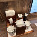 炭火焼和めし処 しんぱち食堂 - 卓上セット❗️