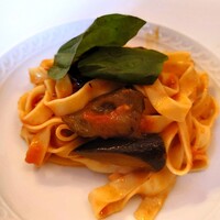 RISTORANTE REGA - ランチ MenuA：本日のパスタ（フェットチーネ アル ポモドーロ）