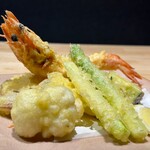 和庵ごん兵衛 - 天婦羅盛り合わせ