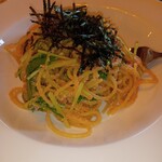 根岸家 - 明太子パスタ サラダ付き