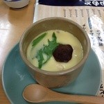 おかもと鮮魚店  - 海鮮茶碗蒸し 400円