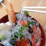 おかもと鮮魚店  - この箸上げしてる透明ぬめぬめの正体は…？