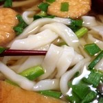 中野うどん学校 - 昨日、学校で捏ねたうどんを今朝延ばして湯がいて食べました（≧∇≦）